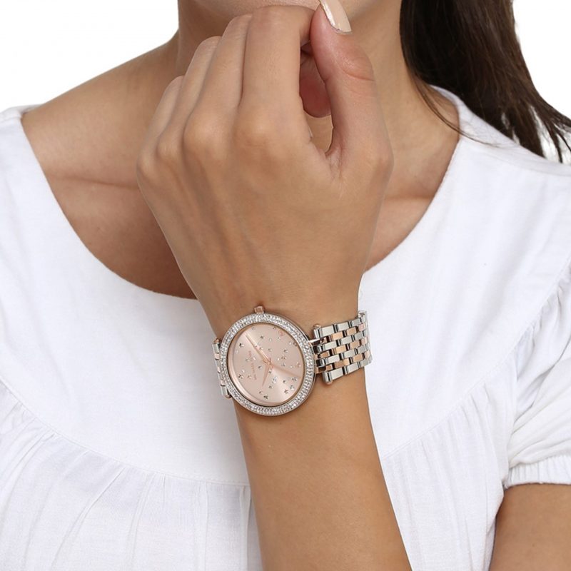 Michael Kors Rose Gold Darci Women's Watch MK3726 - The Watches Men & CO #3