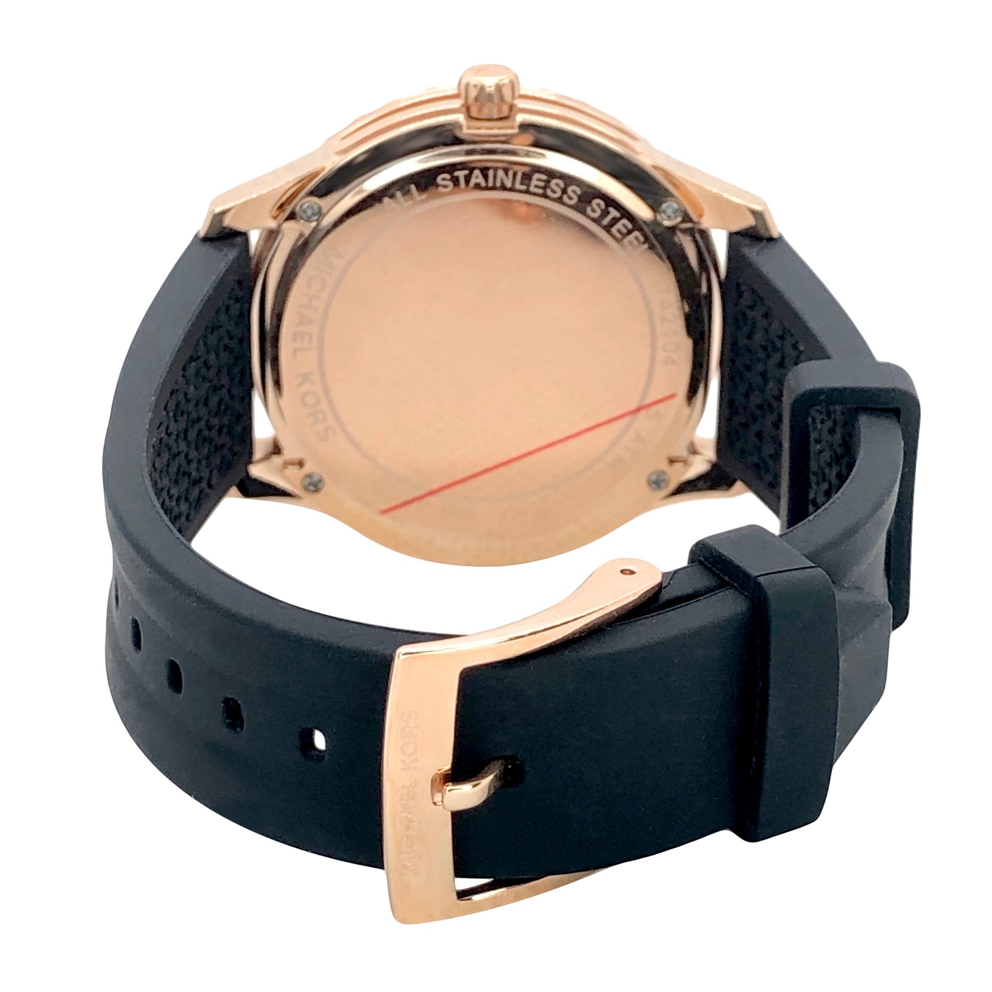 Michael Kors Runway Silicon Strap Women’s Watch MK6852 - Watch
