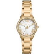 Michael Kors Sage Pavé Mother of Pearl Dial Ladies Watch MK4822 - Kiwi Watches