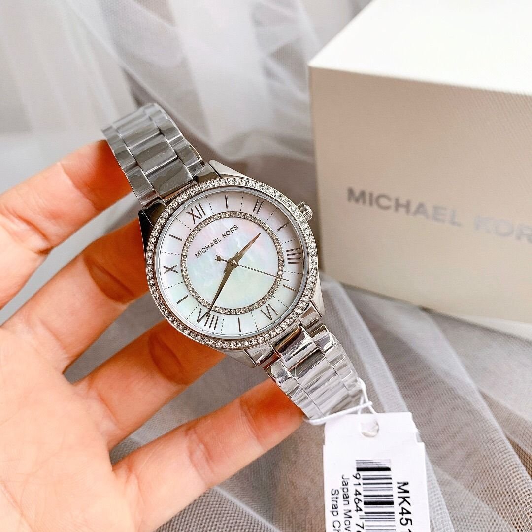 Michael Kors Lauryn Silver-Tone Women's Watch - MK4510