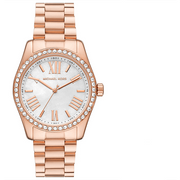 Michael Kors Lexington White Dial Rose Gold Steel Strap Watch for Women - MK1088 mk1088 - Image 1