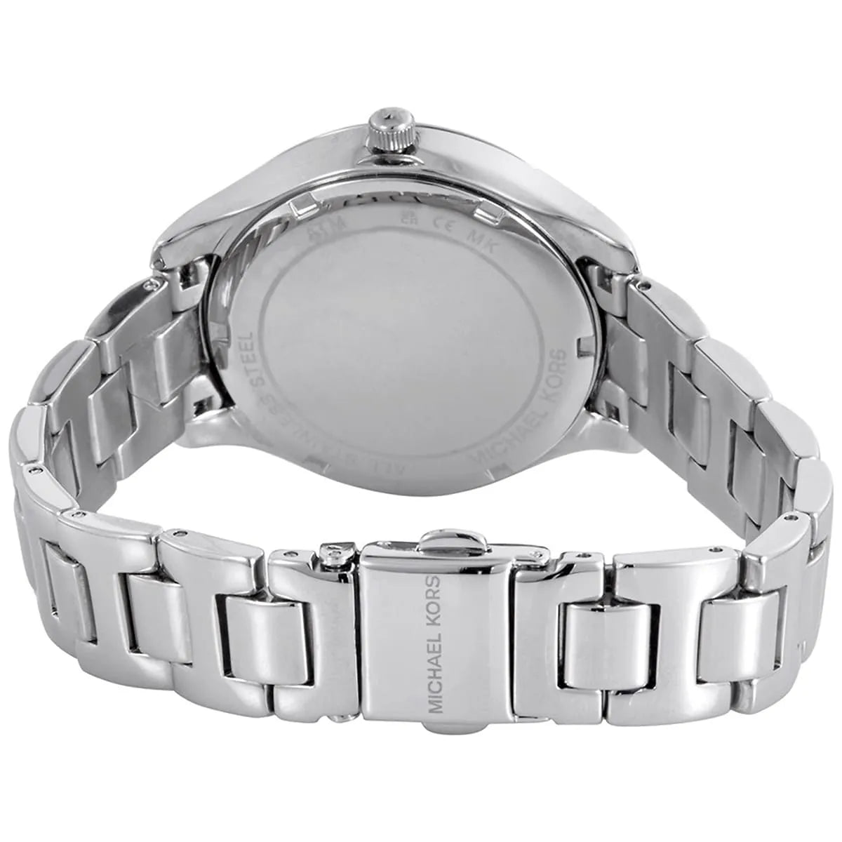 Michael Kors Liliane Pave White MOP Dial Silver Women's Watch - MK4556 MK4556 - Image 5