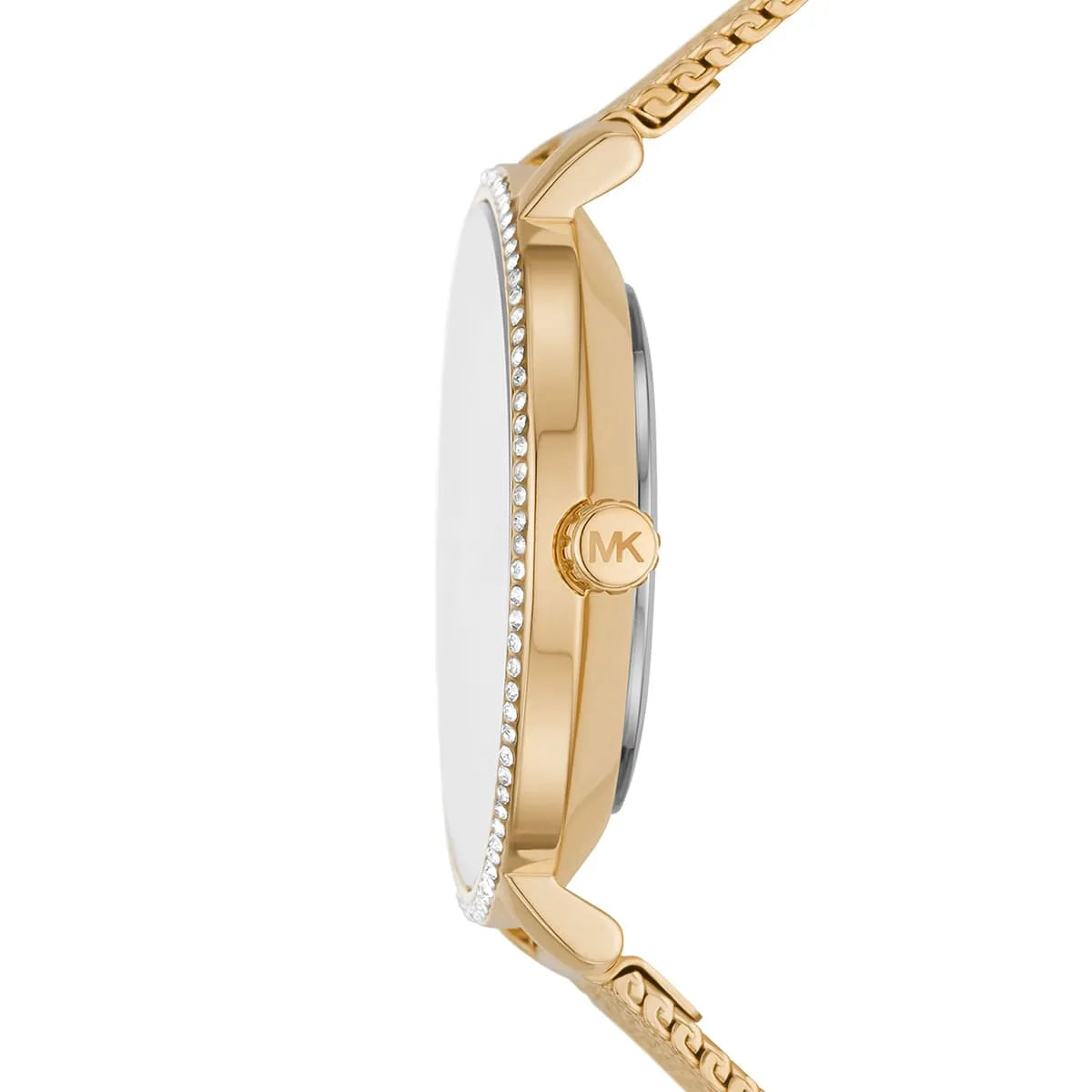 Michael Kors Pyper Quartz Mother of Pearl White Dial Gold Mesh Bracelet Watch For Women - MK4619 mk4619 - Image 4