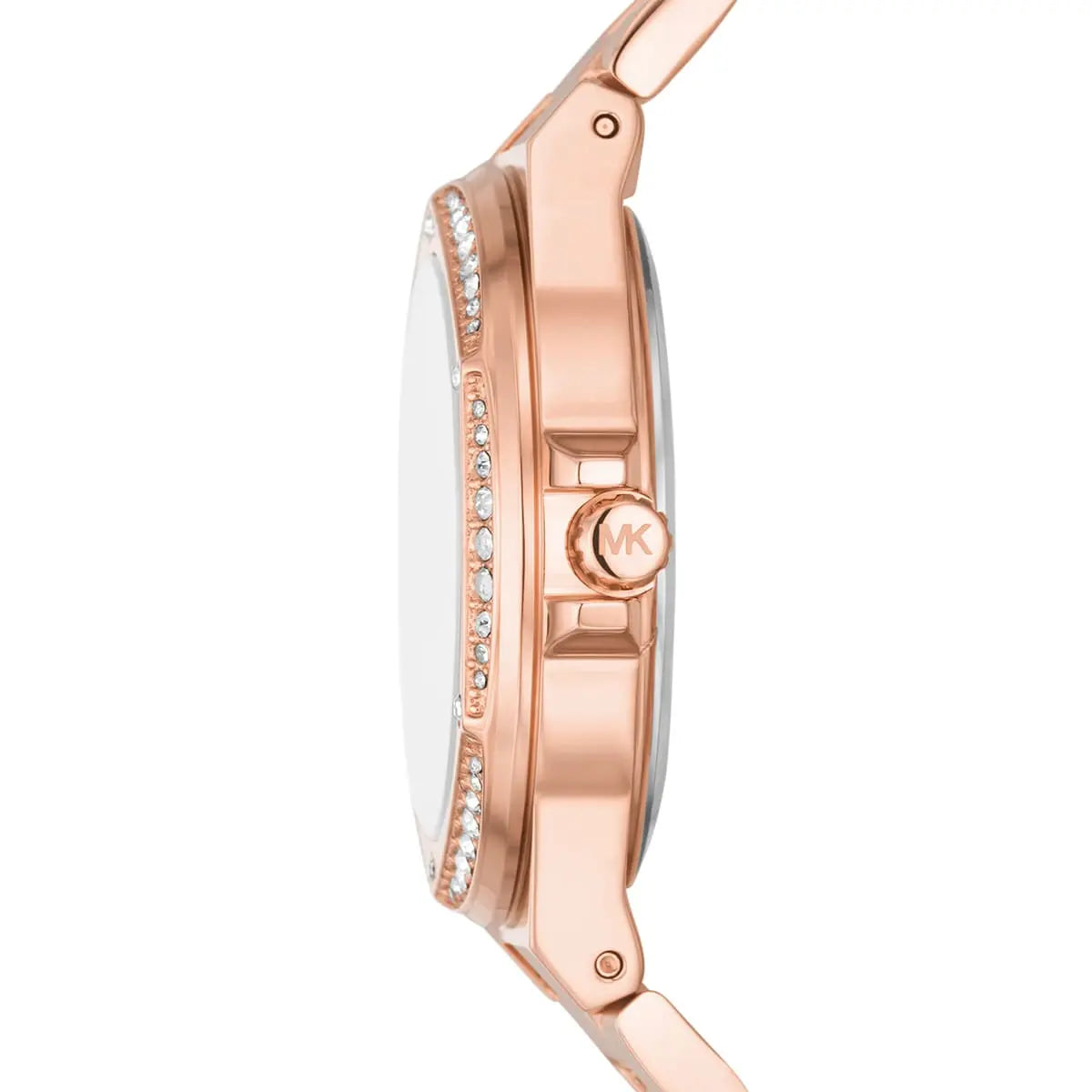 Michael Kors Lennox Three-Hand Rose Gold Women's Watch - MK7230