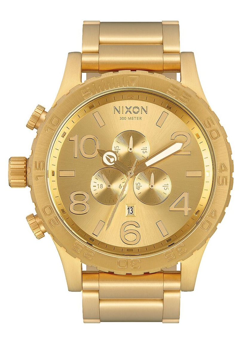 Nixon 51-30 Chrono All Gold Chronograph Men's Watch A083-502