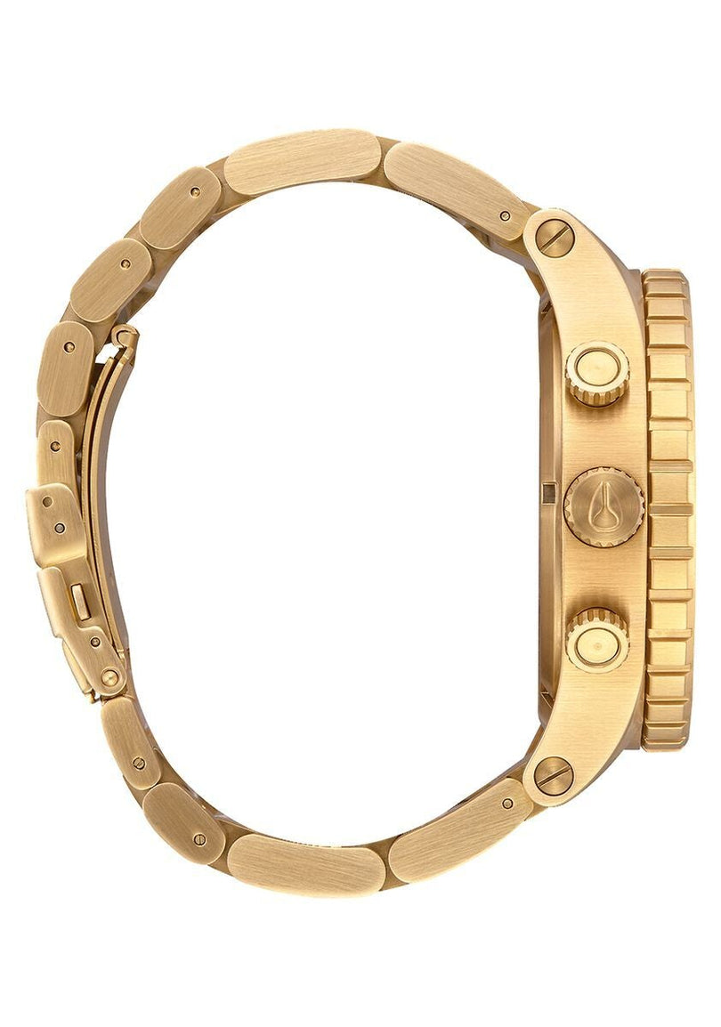 NIXON 51-30 Chrono Gold-Tone Chronograph Men's Watch A083-502 (Defect) A083-502 - Image 2