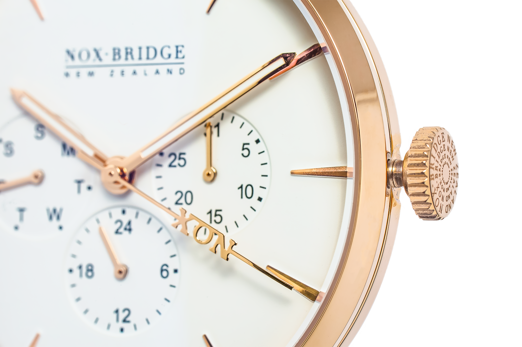 NOX-BRIDGE Classic Alcyone Rose Gold 36MM ARG36 - The Watches Men & CO #2