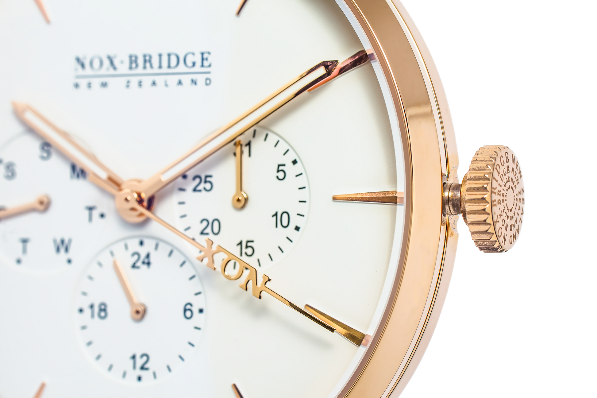 NOX-BRIDGE Classic Izar Rose Gold 36MM IRG36 - The Watches Men & CO #2