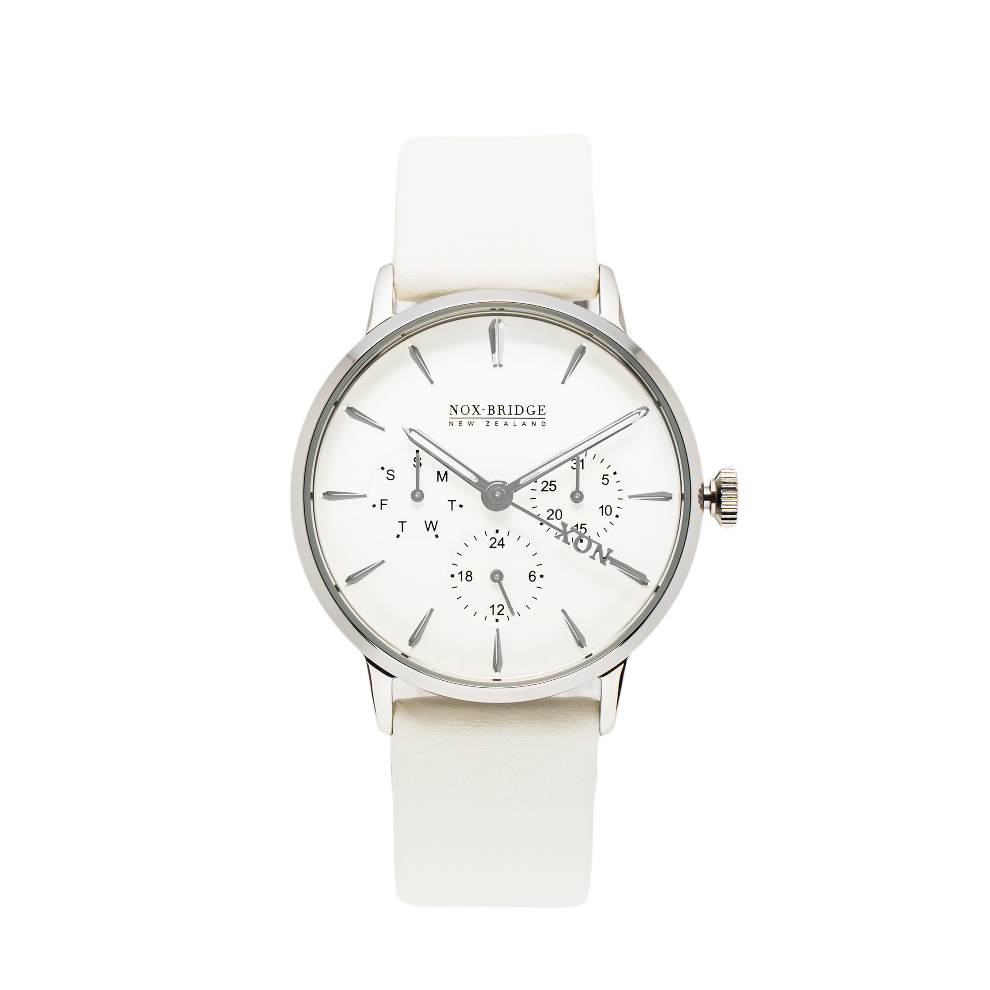 NOX-BRIDGE Classic Meissa Silver 36MM  MS36 - The Watches Men & CO
