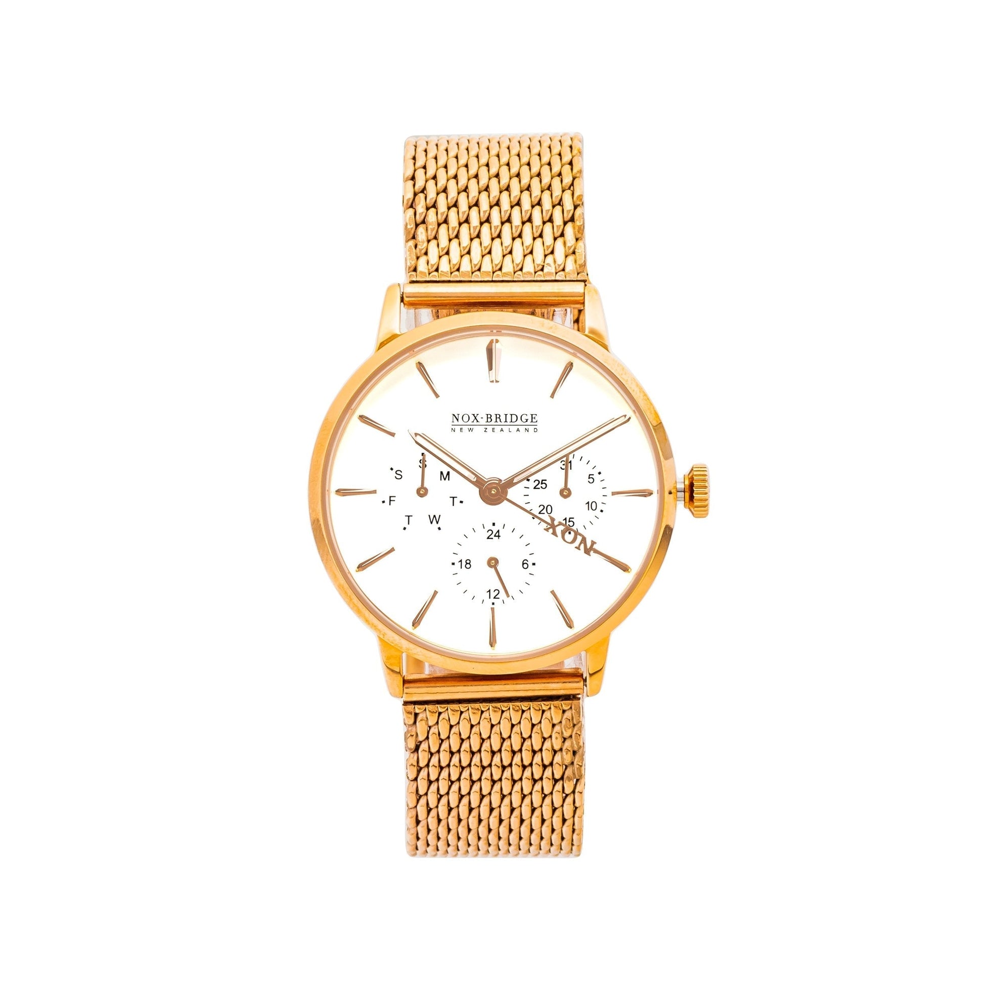 NOX-BRIDGE Supreme Phoenix Rose Gold 36MM  PH36 - The Watches Men & CO