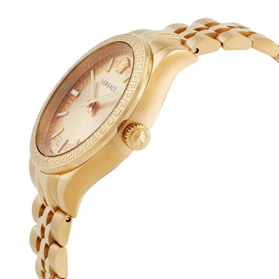 Versace Virtus Quartz Gold Dial Gold Steel Strap Watch for Women - VEHU00720 VEHU00720 - Image 2