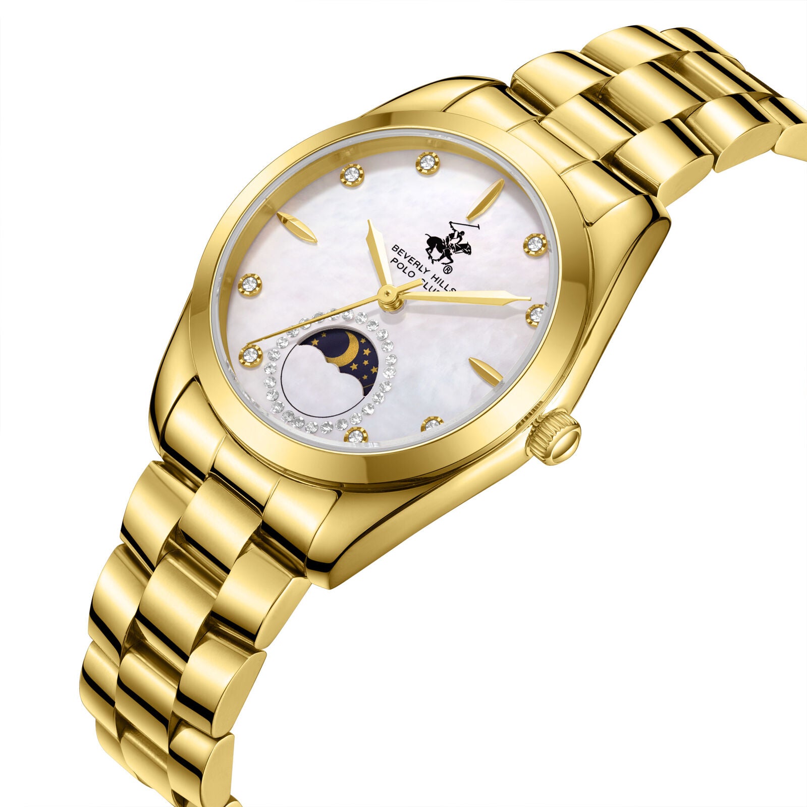Beverly Hills Polo Club Gold Ladies Watch - BP3833X.120 BP3833X.120 - Image 2