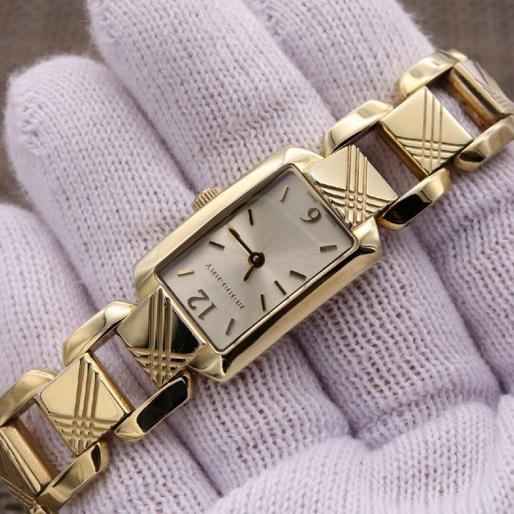 Burberry Heritage Silver Dial Brown Leather Strap Watch for Women - BU4213 BU4213 - Image 4