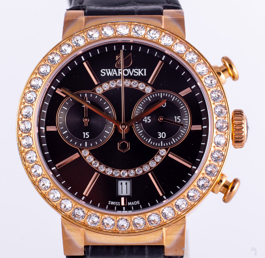 Swarovski Rose Gold Stainless Steel Ladies Watch - 5055209 5055209 - Image 4
