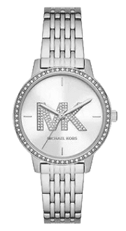 Michael Kors Silver Ladies Watch - MK1055 MK1055 - Image 1