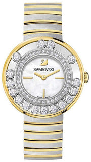 Swarovski Watch Lovely Crystals White Yellow Gold Tone 1187022 1187022 - Image 1
