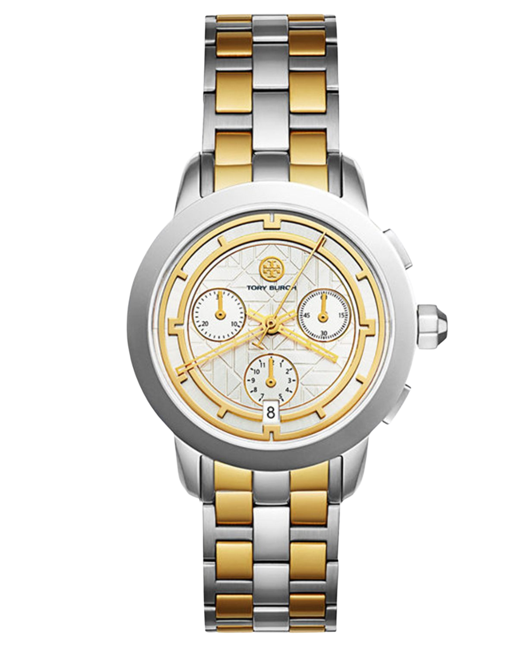 Tory Burch Classic Chronograph Two-Tone Watch Women's Watch TBW1034