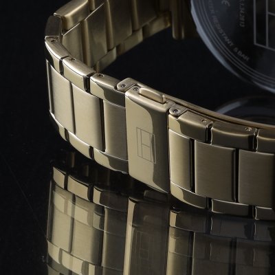 Tommy Hilfiger Gold Men's Watch - 1710415