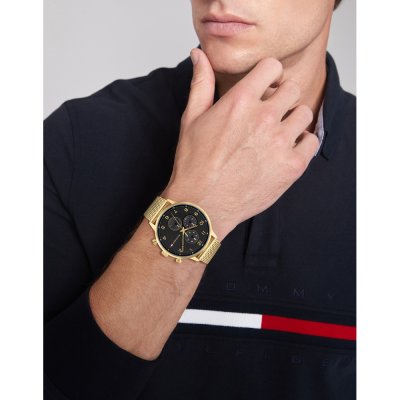 Tommy Hilfiger Gold Men's Watch - 1791989
