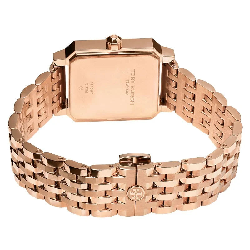 Tory Burch Robinson Rose Gold Stainless Steel Strap Ladies Watches TBW1502 Women's Watch TBW1502