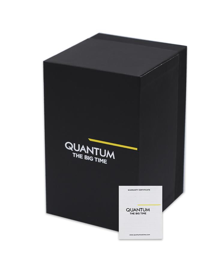 Quantum Gun Metal Analog Stainless Steel Strap Men's Watch ADG1032.070 - Kiwi Watches #4