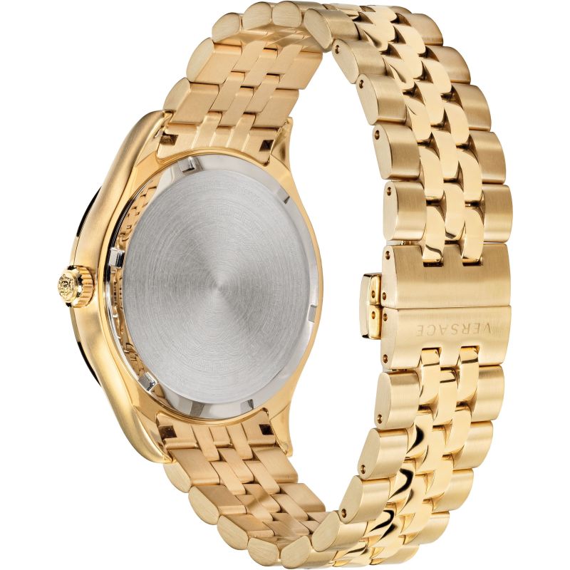 Versace Hellenyium Quartz Silver Dial Men’s Watch VEVK00720 - Watch