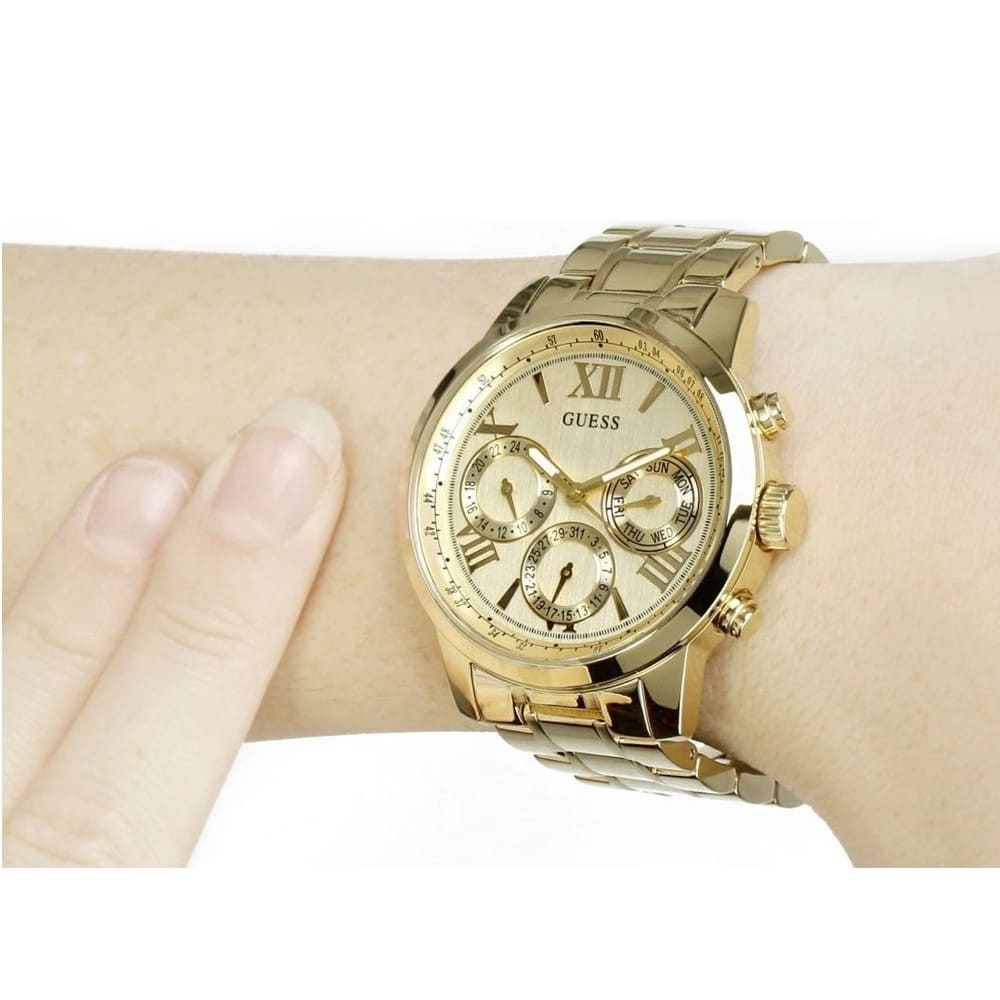 Guess Sunrise Multifunction Gold Tone Quartz W0330L1 Women's Watch W0330L1 - Image 5