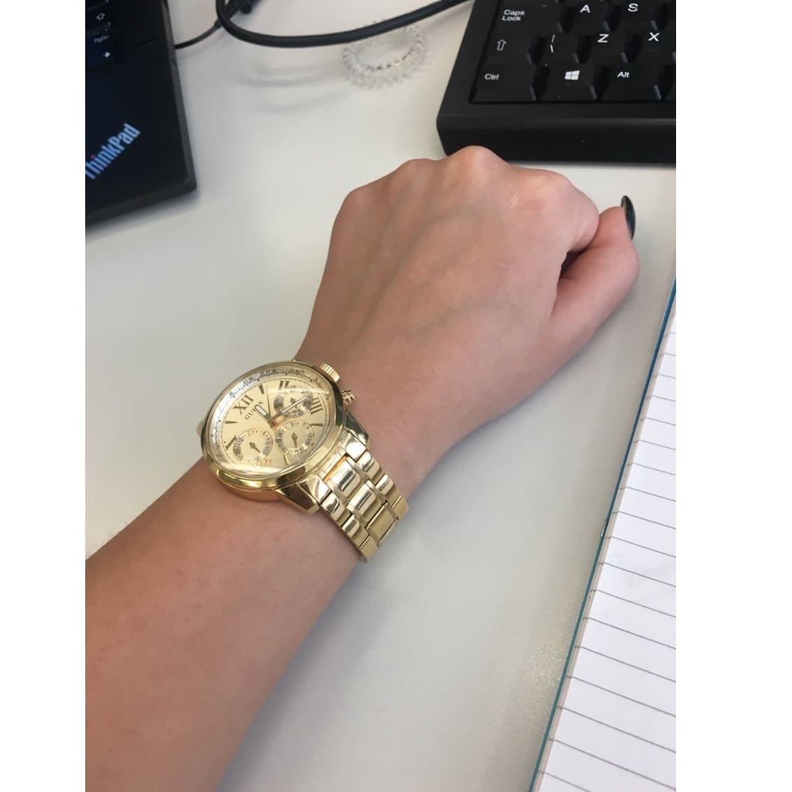 Guess Sunrise Multifunction Gold Tone Quartz W0330L1 Women's Watch W0330L1 - Image 6