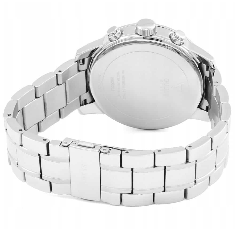 Guess Sunrise Multifunction Quartz White Dial Silver Steel Strap Watch For Women - W0330L3 W0330L3 - Image 4