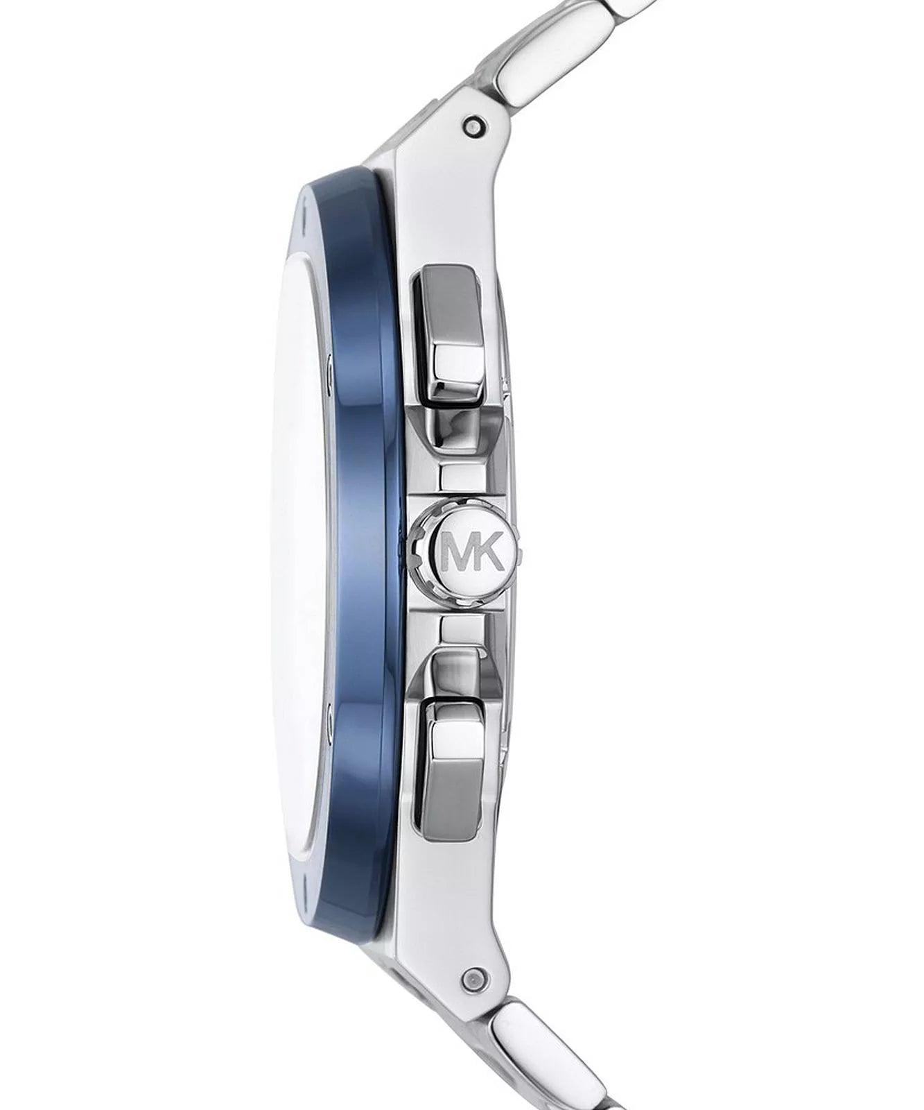 Michael Kors Lennox Chronograph Blue Dial Silver Men's Watch - MK8938 MK8938 - Image 2