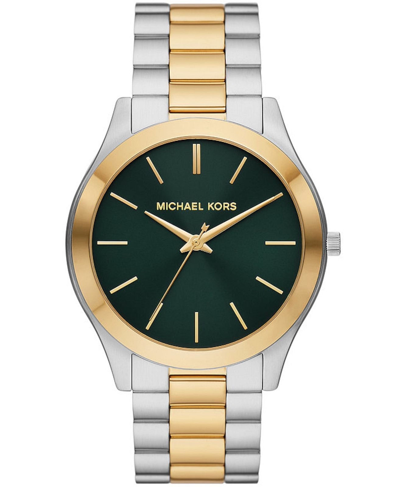 Michael Kors Slim Runway Quartz Green Dial Men's Watch MK9149