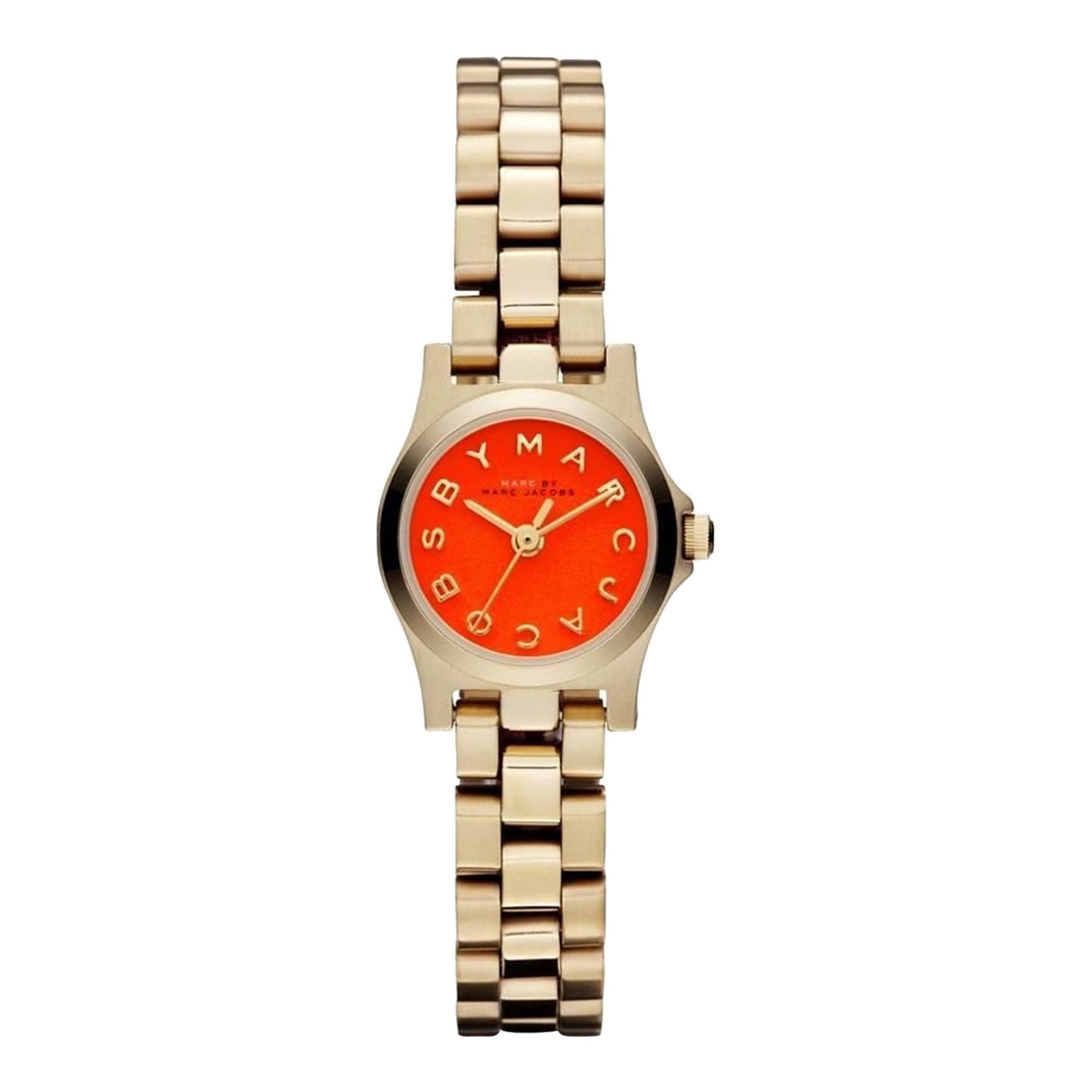 Marc By Marc Jacobs Henry Dinky Orange Dial Ladies Watch  MBM3202 - Kiwi Watches