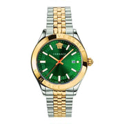 Versace Hellenyium Two-Tone Green Dial Men's Watch  VEVK00620 - Kiwi Watches