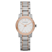 Burberry Women’s Swiss Made Stainless Steel Silver Dial 26mm Watch BU9205 Women's Watch  BU9205 - Kiwi Watches