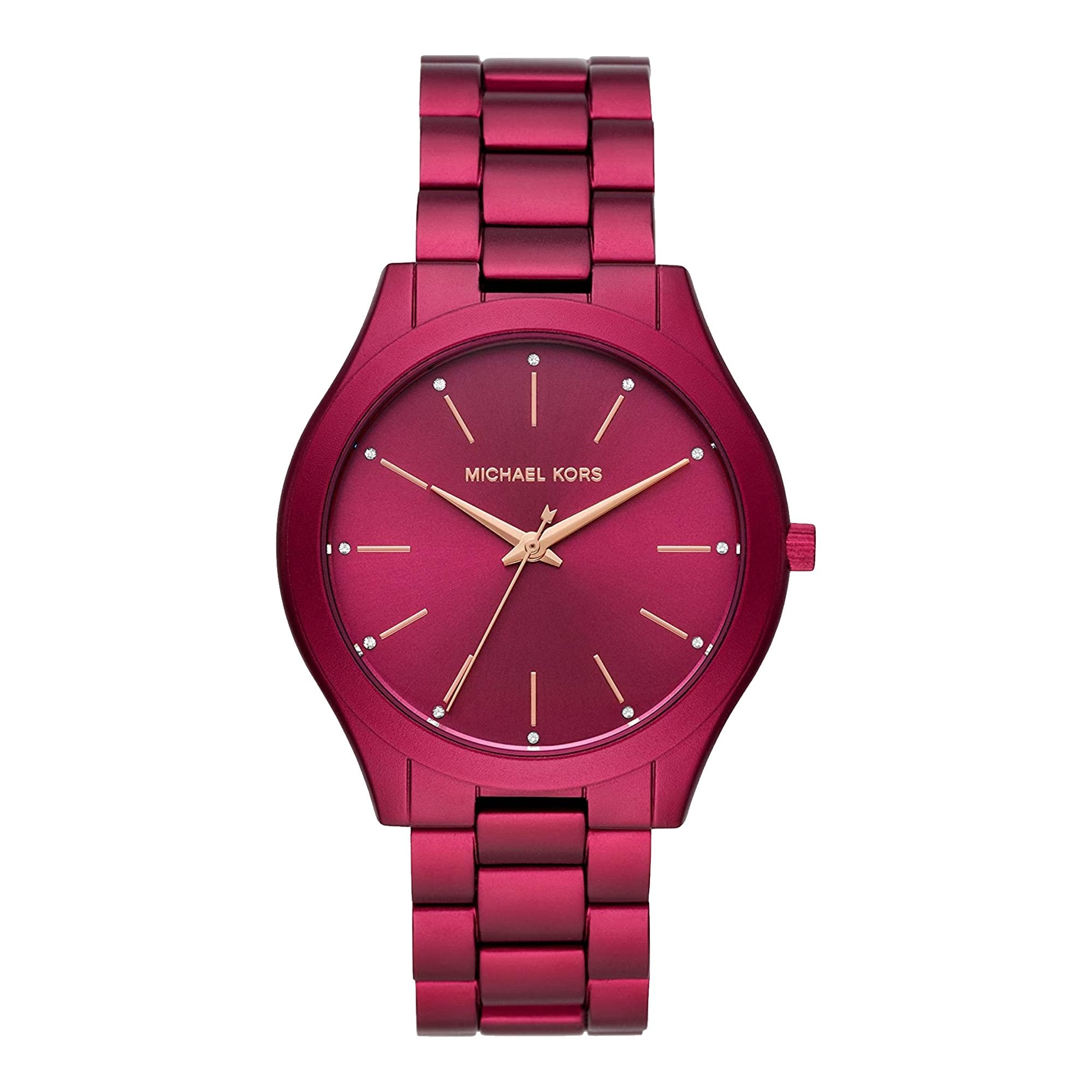 Michael Kors Slim Runway Pink Women's Watch  MK4505 - Kiwi Watches