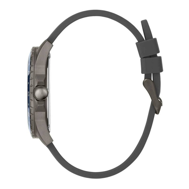 Guess Men’s Quartz Silicone Strap Blue Dial Men's Watch W1108G6 - Kiwi Watches #2