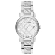 Burberry Men’s Swiss Made Stainless Steel Silver Dial Men's Watch  BU9037 - Kiwi Watches