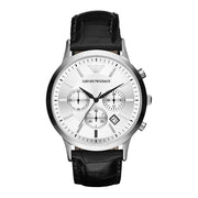 Emporio Armani Classic Chronograph Silver Dial Men's Watch AR2432