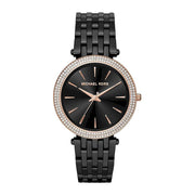 Michael Kors Darci Crystal Paved Black Dial Ladies Watch MK3407