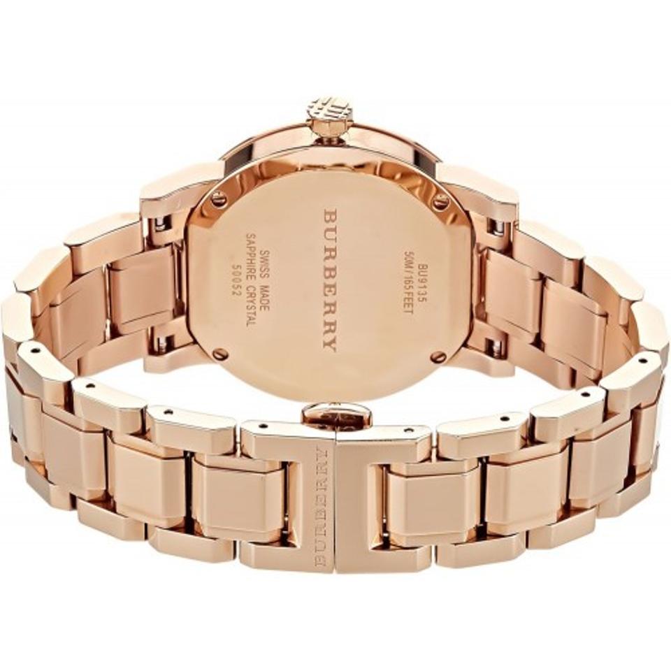 Burberry Women’s Swiss Made Stainless Steel Rose Gold Dial Women's Watch BU9126 - Kiwi Watches #3