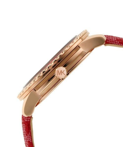 Michael Kors Runway Analogue Red Dial Women's Watch MK7179 - Kiwi Watches #2