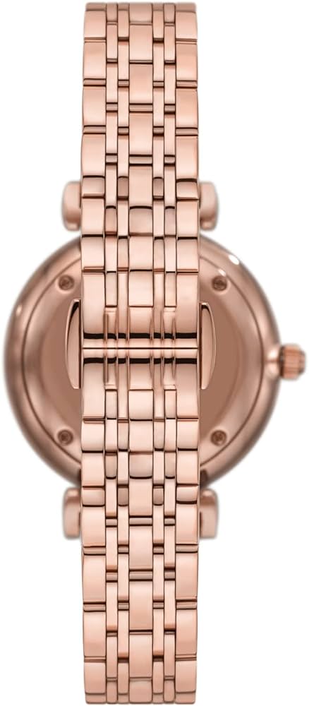 Emporio Armani Gianni T-Bar Rose Gold Women's Watch AR11446 - Kiwi Watches #3
