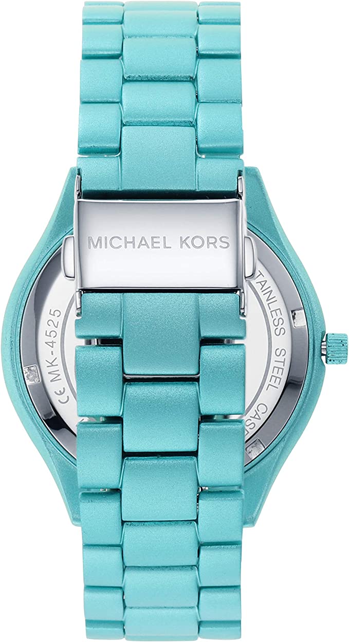 Michael Kors Slim Runway Aqua Women's Watch MK4525 - Kiwi Watches #3
