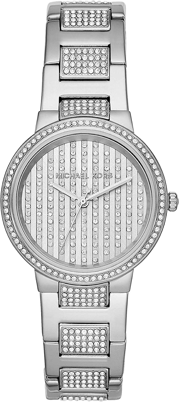 Michael Kors Gabbi Glitz Silver Women's Watch  MK3984 - Kiwi Watches