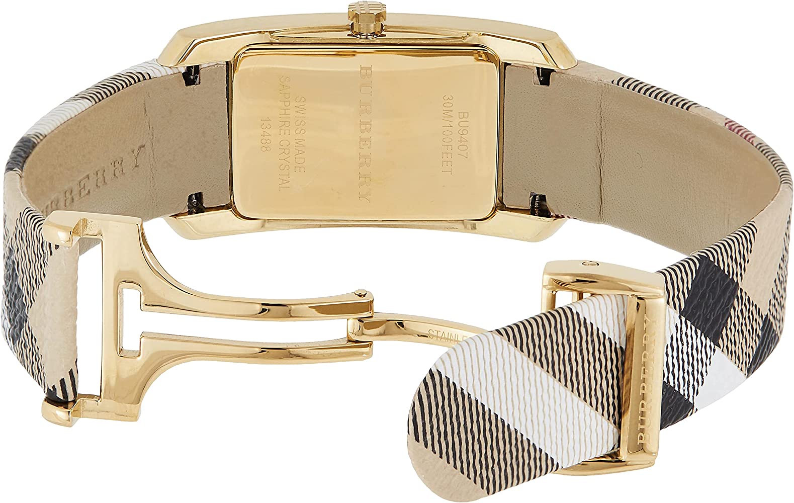 Burberry  Women's Pioneer Gold Dial Stainless Steel Case Quartz Women's Watch BU9407 - Kiwi Watches #3