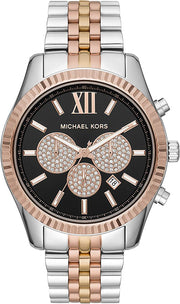 Michael Kors Lexington Tri Tone Men's Watch  MK8714 - Kiwi Watches