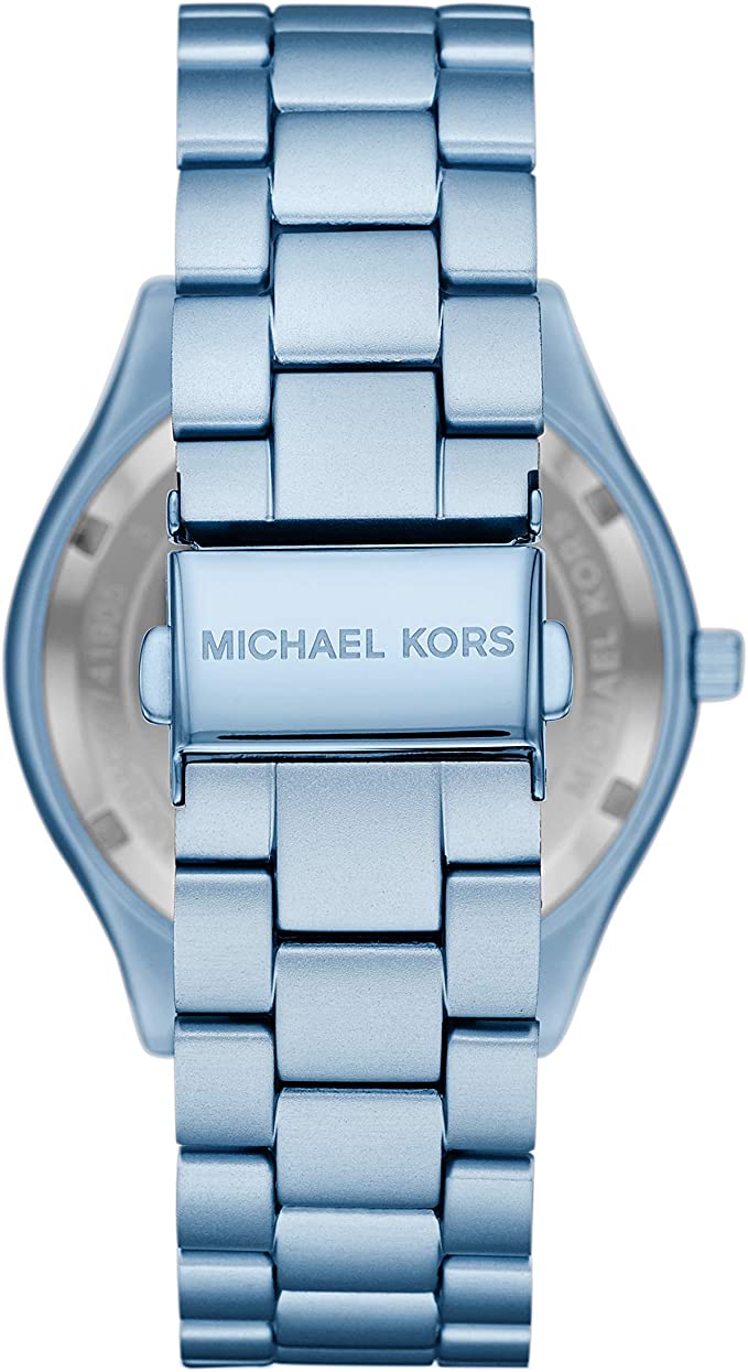 Michael Kors Slim Runway Blue Women's Watch MK4548 - Kiwi Watches #3