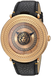Versace V-Metal Icon Rose Gold Men's Watch  VQL020015 - Kiwi Watches