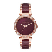Michael Kors Parker Burgundy Women's Watch  MK6412 - Kiwi Watches