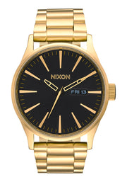 Nixon Sentry Black Dial Gold-tone Men's Watch A356-510